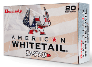 Hornady 80461 American Whitetail  243Win 95gr 20 Per Box/10 Case