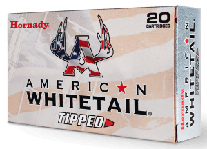 Hornady 80542 American Whitetail  270Win 130gr 20 Per Box/10 Case