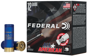 Federal FAA12HC75 All-American  12Gauge 2.75″ 1 1/8oz 7.5Shot 25 Per Box/10 Case