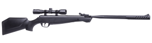 Daisy CS2SXS ShockWave  Nitrogen Piston 22 Cal Black Rifled Barrel  Fixed Synthetic Stock  4x32mm Scope