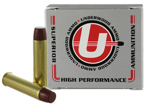 Underwood Ammo 726 Gas Check 460S&WMag 360gr Hard Cast Long Wide Nose 20 Per Box/10 Case Underwood Ammo 726 Gas Check 460S&WMag 360gr Hard Cast Long Wide Nose 20 Per Box/10 Case