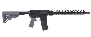 Radical Firearms FR16-5.56SOC-15RPR-GRY RPR  5.56 NATO 30+1 16″ Black Melonite Steel Threaded Barrel  Black Anodized Aluminum Receiver w/Picatinny Rail  M-LOK Handguard  B5 Bravo 6 Position Gray Synthetic Stock & B5 Type 23 Grip  Right Hand