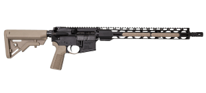Radical Firearms FR16-5.56SOC-15SHR-FDE SHR  5.56 NATO 30+1 16″ Black Melonite Steel Threaded Barrel  Flat Dark Earth  Aluminum Receiver w/Picatinny Rail  M-LOK Handguard  6 Position B5 Bravo Black Synthetic Stock  Black B5 Type 23 Grip  Right Hand