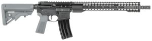 Radical Firearms FR16-5.56SOC-15SHR-GRY SHR  5.56 NATO 30+1 16″ Black Melonite Steel Threaded Barrel  Gray Aluminum Receiver w/Picatinny Rail  M-LOK Handguard  6 Position B5 Bravo Black Synthetic Stock  Black B5 Type 23 Grip  Right Hand