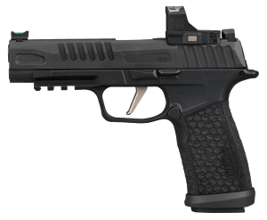 Sig Sauer 365XF9BFORS P365 Fuse w/Optic 9mm Luger 21+1 4.30" Black Barrel  Black Nitron Stainless Steel Optic Ready/Serrated Slide  Black DLC Polymer Frame w/Beavertail & Picatinny Rail  Black Laser Engraved Grip Module  Sig ROMEO-RS Red Dot