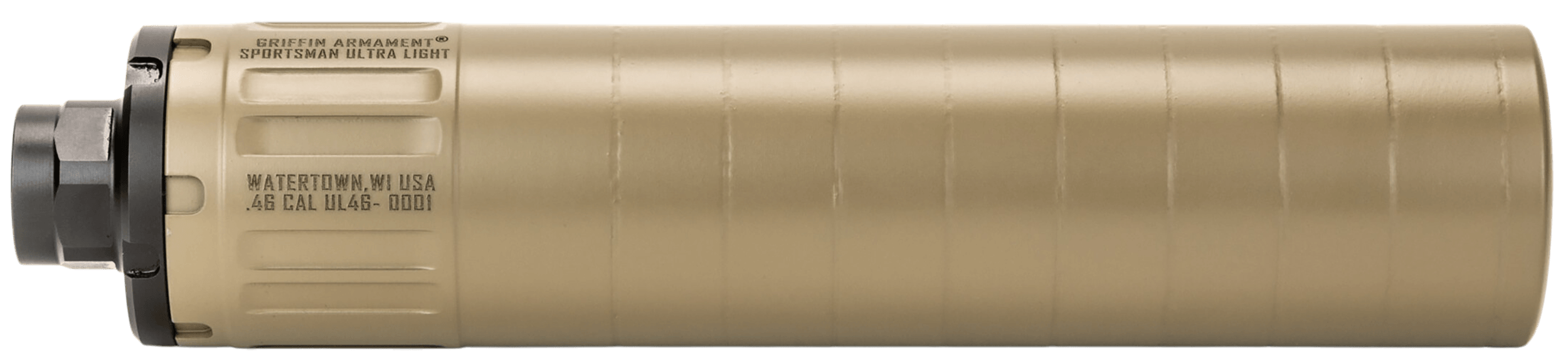 Griffin Armament GASUL46HDFDE-W Sportsman Ultra Light HD 46 Cal FDE Griffin Armament GASUL46HDFDE-W Sportsman Ultra Light HD 46 Cal FDE