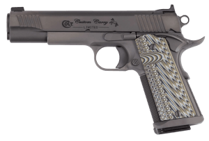Colt Mfg O1080CS Custom Carry  45 ACP 7+1 5" National Match Barrel  Steel Frame w/Picatinny Rail