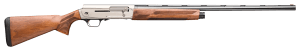 Browning 0119035005 A5 Upland Sweet Sixteen 16 Gauge Semi-Auto 2.75" 4- 2.75" Shells 26" Gloss Blued Vent Rib Barrel  Brushed Nickel Aluminum Alloy Receiver  Fixed Turkish Walnut Stock