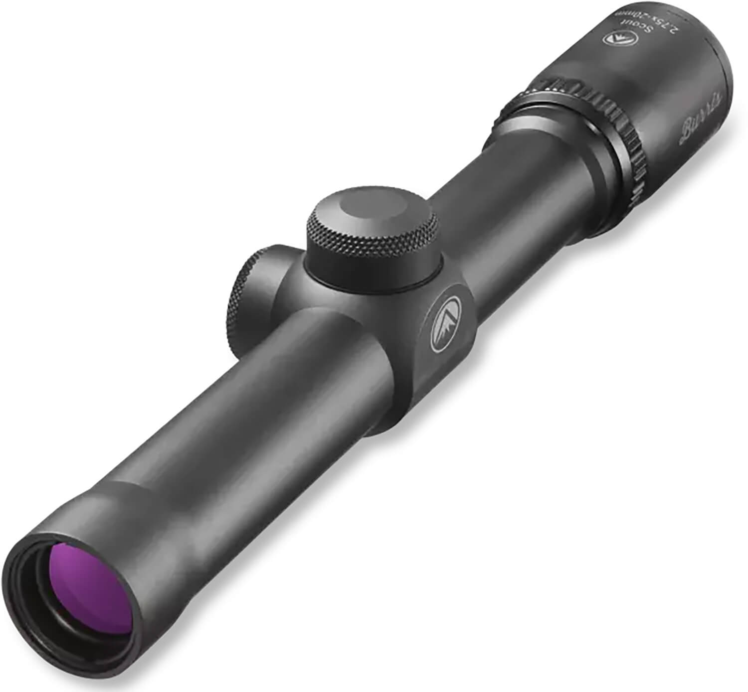 Burris 200269 Scout Black Matte 2.75x 20mm 1" Tube Heavy Plex Reticle - Image 2