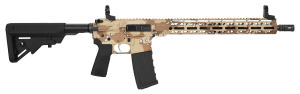 Hi-Point HP15R-556DS HP 15R 5.56 NATO 30+1 16" Black Threaded Barrel  Desert Storm/Chocolate Chip Pattern Aluminum Receiver w/Picatinny Rail  M-LOK Handguard  B5 Bravo Polymer Stock  Black B5 P Type 23 Grip