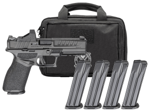 Springfield Armory EC9459BCAPAC Echelon Gear Pac *CA Compliant 9mm Luger 10+1 4.50ā³ Black Melonite Barrel & Steel Optic Ready/Serrated Slide Black Polymer Frame w/Picatinny Rail Viridian RFX-11 Green Dot Springfield Armory EC9459BCAPAC Echelon Gear Pac *CA Compliant 9mm Luger 10+1 4.50ā³ Black Melonite Barrel & Steel Optic Ready/Serrated Slide Black Polymer Frame w/Picatinny Rail Viridian RFX-11 Green Dot
