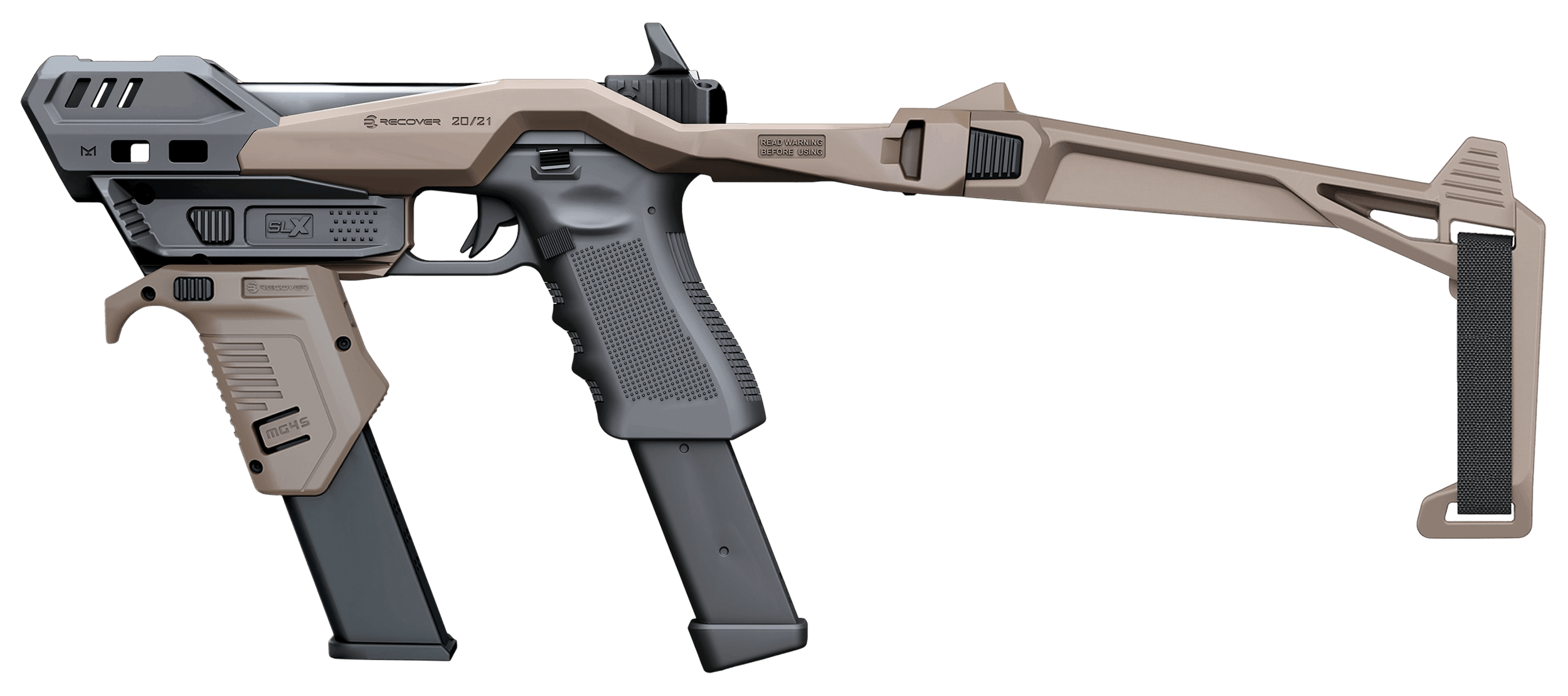 REC 2021SLX-02 2021 BRACE SLX MG45 TAN