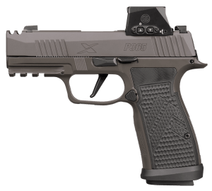 Sig Sauer 365AXGCA9LEGIONRXSL P365 AXG Legion w/Optic Compact 9mm Luger 17+1 3.10" Black Carbon Steel Barrel  Legion Gray Cerakote Stainless Steel Optic Ready/Serrated Slide  Legion Gray Cerakote Stainless Steel Frame w/Picatinny Rail  Custom Legion G10 G