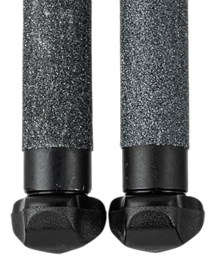 Mdt Sporting Goods Inc 114030BLK CKYE-POD Rubber Feet Black Aluminum/Rubber Medium