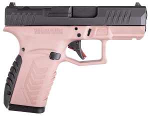 Derya Firearms DY9Z.TTPINK.TR DY9Z  Micro Compact 9mm Luger 15+1 3.50" Black Melonite Alloy Steel Barrel & Optic Ready/Serrated Slide  Pink Polymer Frame w/Accessory Rail  Interchangeable Backstrap Grip  RMSc Footprint