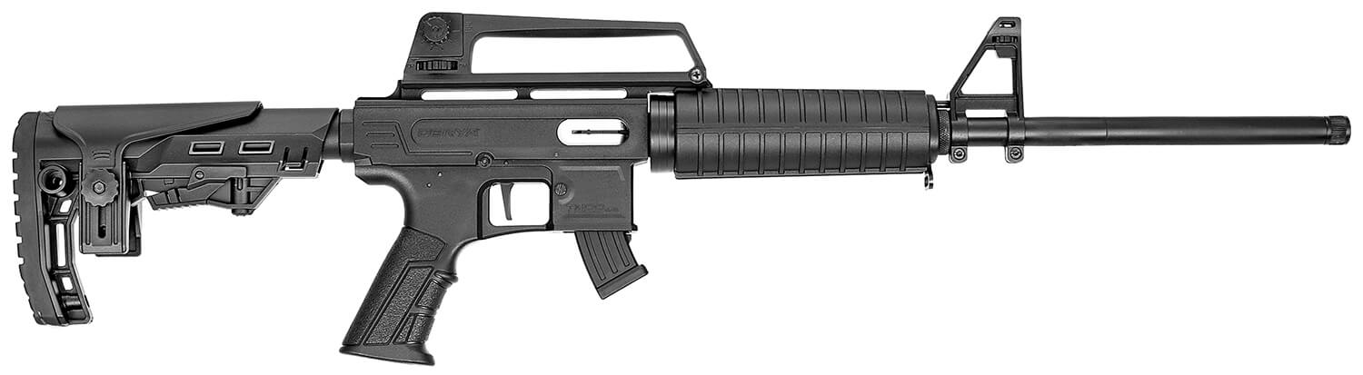 Derya Firearms TM22.FEAT.18 TM22 Feather 22 LR 10+1 18″ Black Threaded Barrel Black Anodized Aluminum Receiver w/Picatinny Rail Black Adjustable Polymer Stock Black Polymer Grip Derya Firearms TM22.FEAT.18 TM22 Feather 22 LR 10+1 18″ Black Threaded Barrel Black Anodized Aluminum Receiver w/Picatinny Rail Black Adjustable Polymer Stock Black Polymer Grip