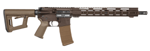Diamondback DB1717K132 DB15  5.56 NATO 30+1 16" Black Nitride Threaded Barrel  Brown Cerakote Aluminum/Carbon Receiver w/Picatinny Rail  M-LOK Handguard  Magpul PR Carbine Flat Dark Earth Polymer Stock & Magpul Grip