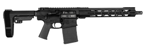 Diamondback DB1222C002 DB10  308 Win 20+1 13.50" Black Nitride Threaded Barrel  M-LOK Handguard  Black Hardcoat Anodize Aluminum/Carbon Receiver w/Picatinny Rail  Black Polymer SB Tactical SBA3 Brace  Black Magpul  K Grip