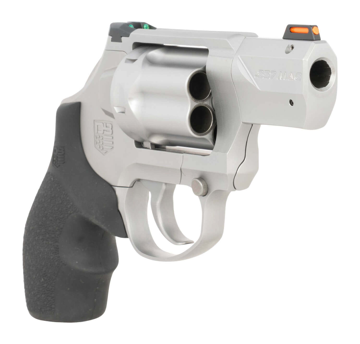 Diamondback DB0700S712 SDR DAO 357 Mag/38 Special +P 6 Shot 2" Glass Bead Stainless Steel Barrel Cylinder & Frame Black Hogue Rubber Grip Exposed Hammer - Image 3