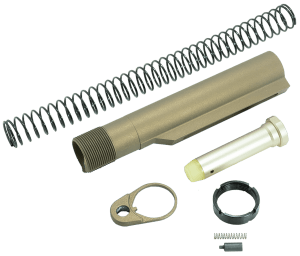 Timber Creek Outdoors ARBTKBB Buffer Tube Kit  Burnt Bronze AR-15/AR Style