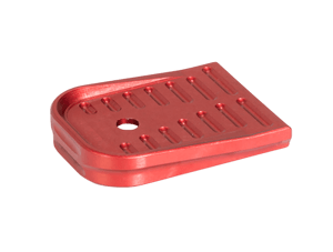 Timber Creek Outdoors GLMFPR Glock 17/19 Magazine Floor Plate Red Aluminum