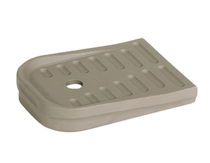 Timber Creek Outdoors GL43XMFPFDE Glock 43X Magazine Floor Plate Flat Dark Earth Aluminum