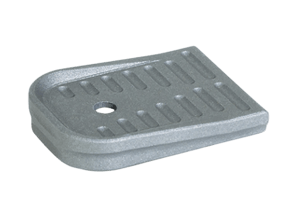Timber Creek Outdoors GL43XMFPT Glock 43X Magazine Floor Plate Tungsten Aluminum