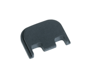 Timber Creek Outdoors GL43XSCPBL Glock 43X/48 Slide Cover Plate Black Aluminum