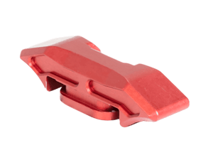 Timber Creek Outdoors GL43XCHR Glock 43X/48 Charging Handle Red Aluminum Ambidextrous Hand