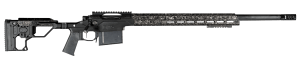 Christensen Arms 8010311700 MPR FFT 22 Creedmoor 24" Carbon Fiber Threaded Barrel  Black Cerakote Receiver w/Picatinny Rail  M-LOK Handguard  Adjustable Folding Black Aluminum Chassis  Black Polymer Grip