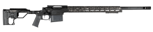 Christensen Arms 8010311800 MPR FFT 25 Creedmoor 24" Carbon Fiber Threaded Barrel  Black Cerakote Receiver w/Picatinny Rail  M-LOK Handguard  Adjustable Folding Black Aluminum Chassis  Black Polymer Grip