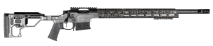 Christensen Arms 8010312200 MPR FFT 25 Creedmoor 24" Carbon Fiber Threaded Barrel  Tungsten Gray Cerakote Receiver w/Picatinny Rail  M-LOK Handguard  Adjustable Folding Tungsten Gray Aluminum Chassis  Black Polymer Grip