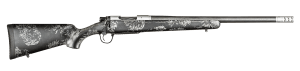 Christensen Arms 8010631801 Ridgeline FFT 7mm PRC 3+1 24" Carbon Fiber Threaded Barrel  Stainless Steel Drilled & Tapped Receiver  Carbon w/Gray Accents Sporter FFT Carbon Fiber Stock