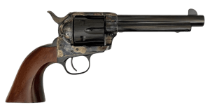 Taylors & Company 551018 1873 Cattleman Uberti 9mm Luger 6 Shot 5.50" Blued Round Barrel  Cylinder & Steel Frame  Exposed Hammer