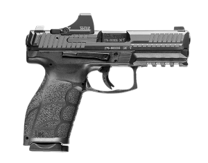 HK 81001214 VP9A1 X w/Optic Crossover 9mm Luger 15+1 4.09" Black Polygonal Rifled Barrel  Black Steel Serrated w/Optic Slide  Black Polymer Frame w/Picatinny Rail  Interchangeable Backstrap Grip  Holosun SCS Super Green  Ambidextrous