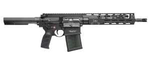HK 81001052 MR762 A4 7.62x51mm 20+1 13" Threaded Barrel  M-LOK Handguard  Black Receiver w/Picatinny Rail  Black Pistol Tube  Black Ergonomic Grip