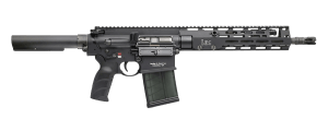 HK 81001053 MR762 A4 7.62x51mm 10+1 13" Threaded Barrel  M-LOK Handguard  Black Receiver w/Picatinny Rail  Black Pistol Tube  Black Ergonomic Grip