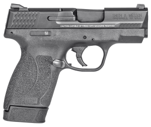 Smith & Wesson 14659 M&P M2.0  Shield Compact Slim Frame .45 ACP 7+1 3.30" Black Armornite Barrel  Black Armornite Stainless Steel Serrated Slide  Black Polymer Frame & Textured Grip  No Manual Safety