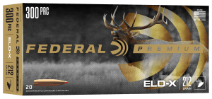 Federal P300PRCELDX1   300PRC 212gr ELD-X 20 Per Box/10 Case