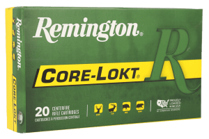Remington Ammunition 20055 Core-Lokt  7PRC 175gr Pointed Soft Point 20 Per Box/10 Case