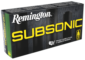 Remington Ammunition 27746 Subsonic  308Win 190gr Bonded Hollow Point 20 Per Box/10 Case