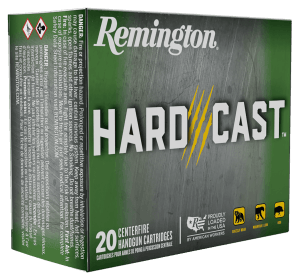 Remington Ammunition R28902   44Mag 255gr Hard Cast 20 Per Box/10 Case