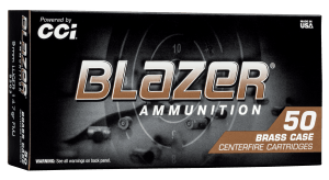 CCI 5203S Blazer 9mmLuger 147gr Total Metal Jacket 50 Per Box/10 Case