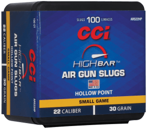 CCI ARS22HP High Bar Air Gun Slug 22Cal 30gr Hollow Point 100 Per Box/5 Case
