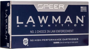 CCI 53661 Lawman 9mmLuger 135gr Total Metal Jacket 50 Per Box/20 Case CCI 53661 Lawman 9mmLuger 135gr Total Metal Jacket 50 Per Box/20 Case