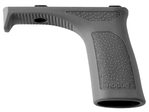 Hogue 13132 Hybrid Forend Grip Gray Overmolded Rubber
