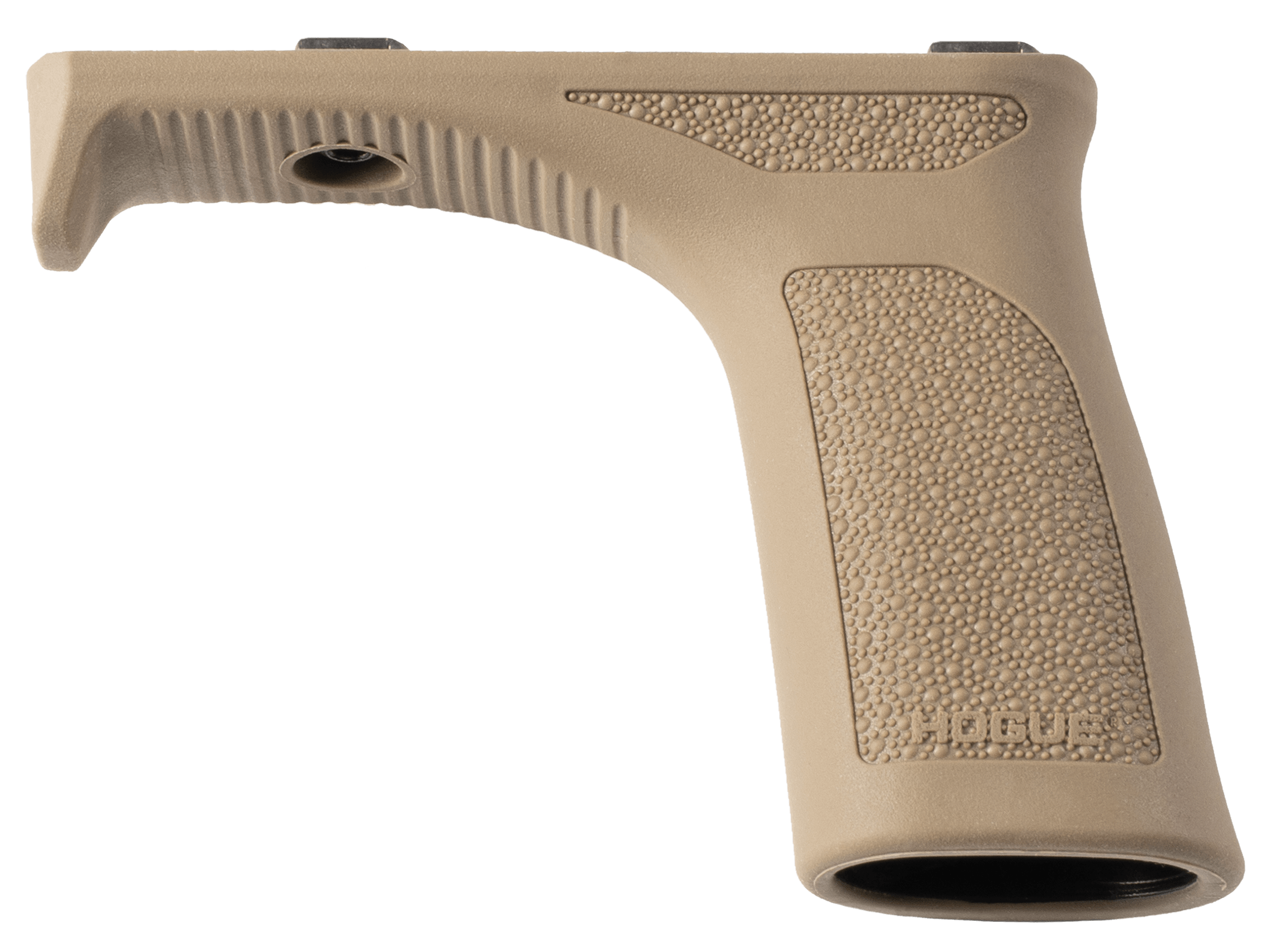 Hogue 13133 Hybrid Forend Grip FDE Overmolded Rubber