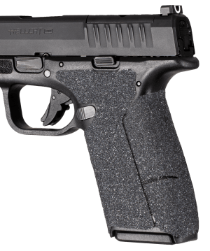Hogue 18369 Wrapter Black Adhesive Rubber Fits Springfield Armory Hellcat Pro Fits Pistol