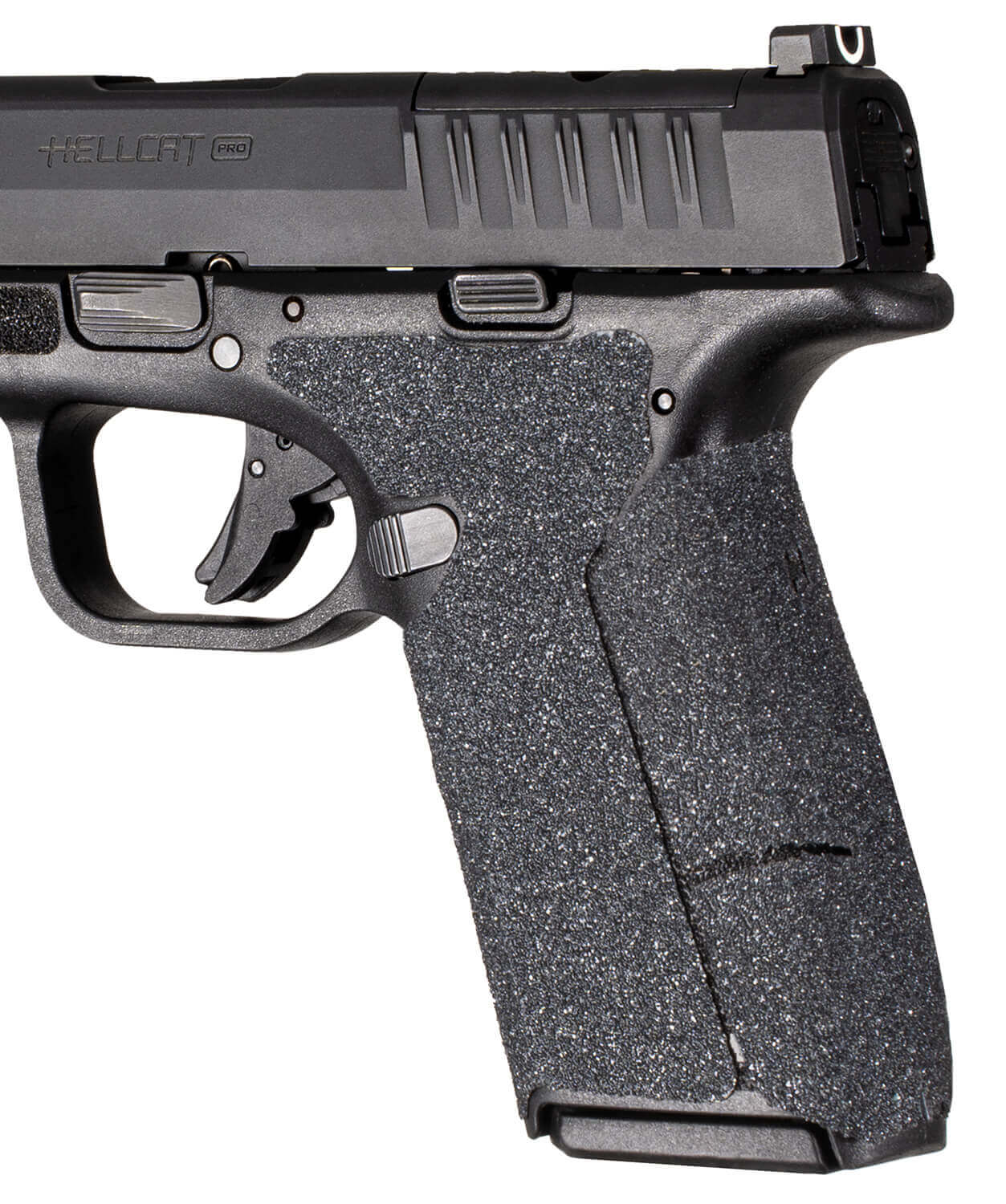 Hogue 18369 Wrapter Black Adhesive Rubber Fits Springfield Armory Hellcat Pro Fits Pistol - Image 2