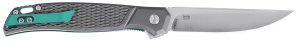 CRKT K440XXP SCAR  EDC 3.30" Folding Plain Satin D2 Steel Blade  Gray Textured Aluminum Handle